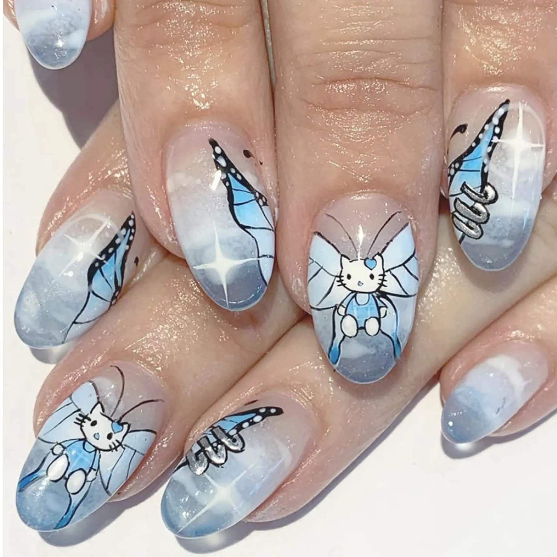 Explore the Top 10 Butterfly Nail Designs Fluttering in 2024