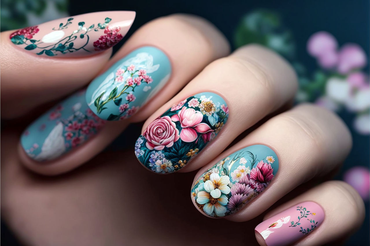 Discover the Top 10 Flower Nail Designs Blooming in 2024